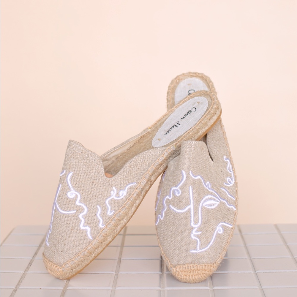 Women's stylish espadrilles in Nude color 🌹🌹